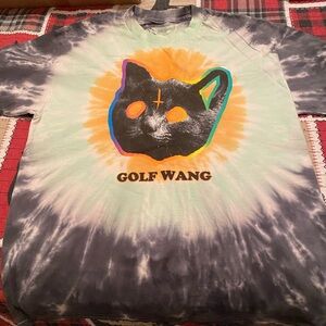 Golf Wang Multicolor Cat Graphic Tee